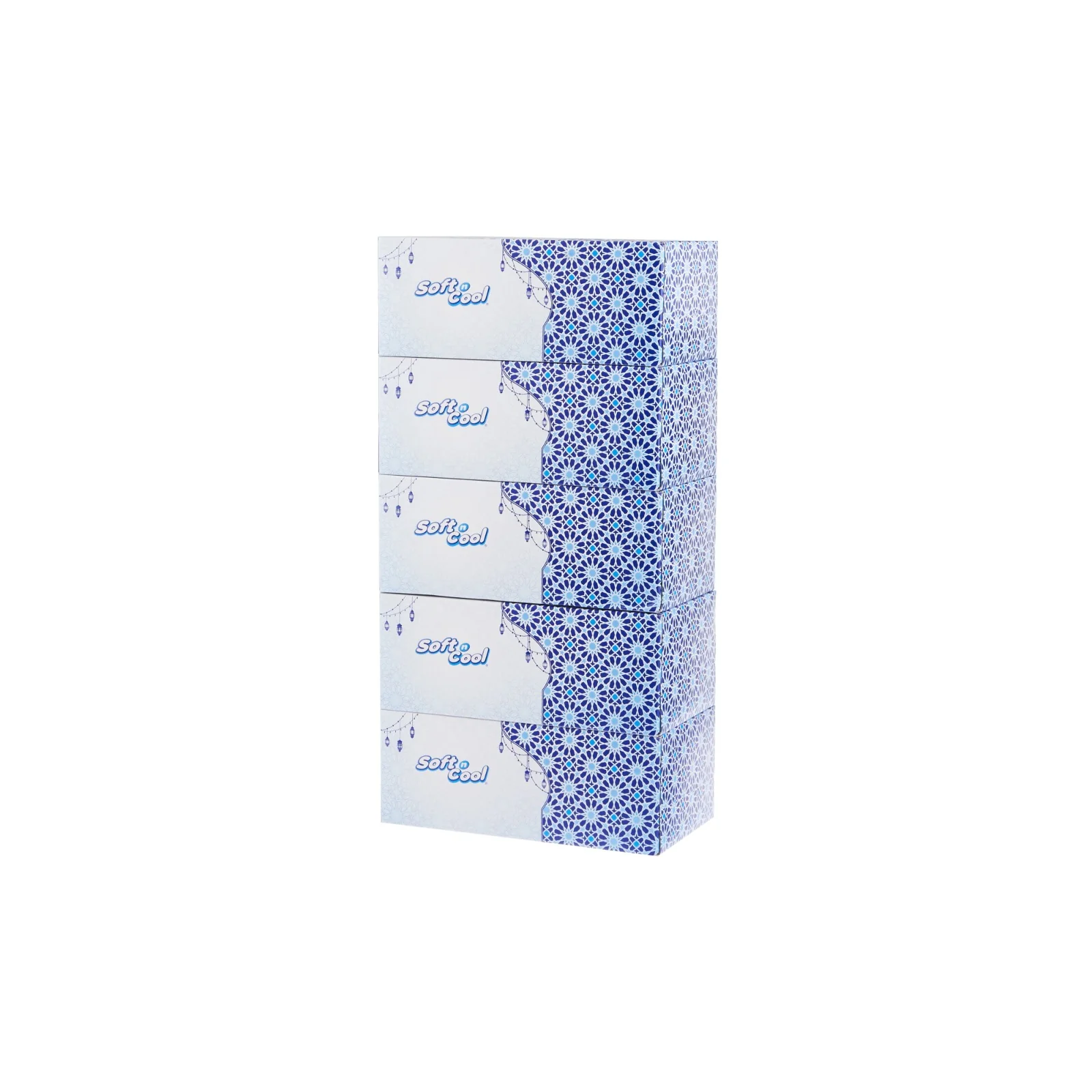 30 Boxes Soft n Cool Ramadan Theme Facial Tissue 200 Sheets x 2 Ply - Image 9