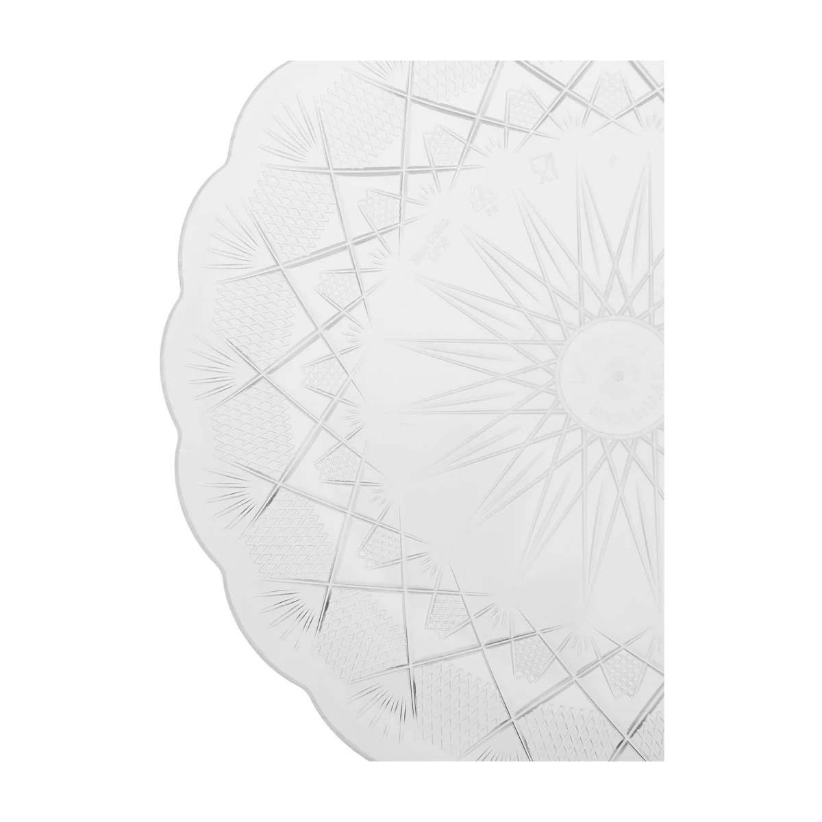 5 Pieces Round Crystal Plate - Image 10
