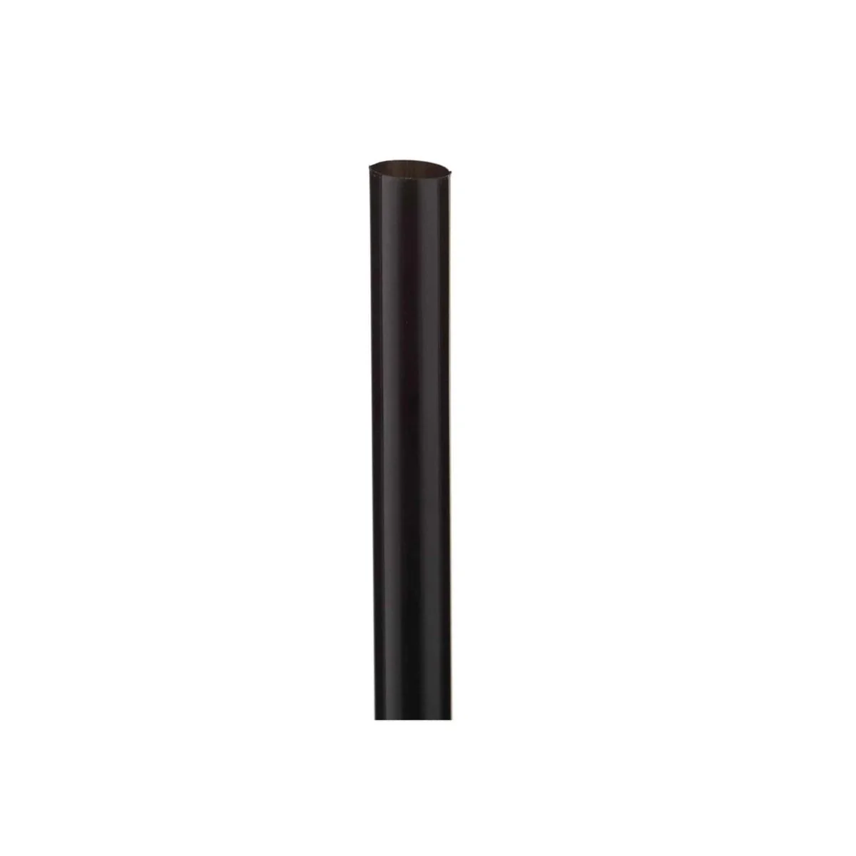 7mm Black Straight Straw Wrapped 250 Pieces x 40 Packet