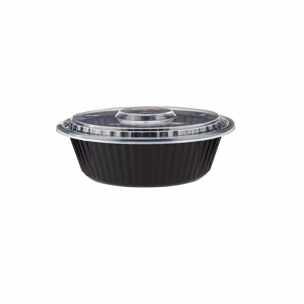 Black Base Heavy Duty Round Container 32 Oz 300 Pieces