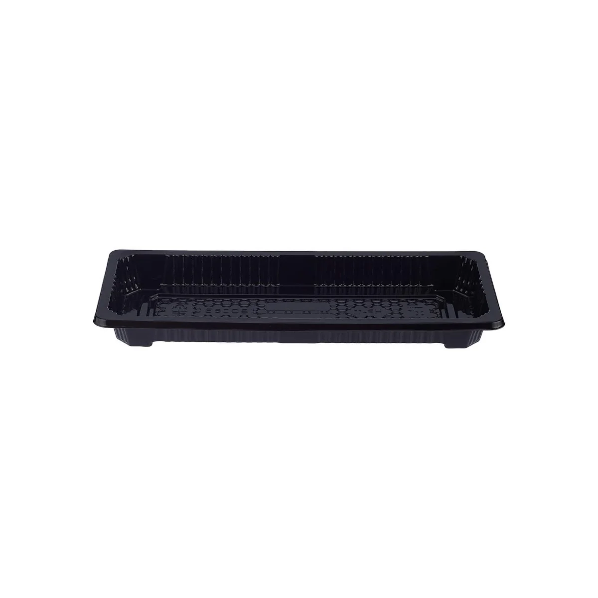 Black Sushi Container with Lid - Image 4