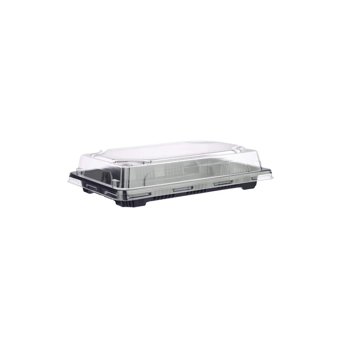 Black Sushi Container with Lid - Image 9