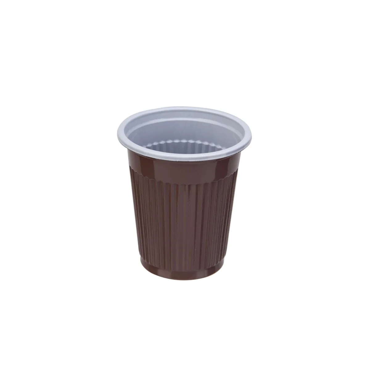 Brown Plastic Dispenser Cup - Image 2