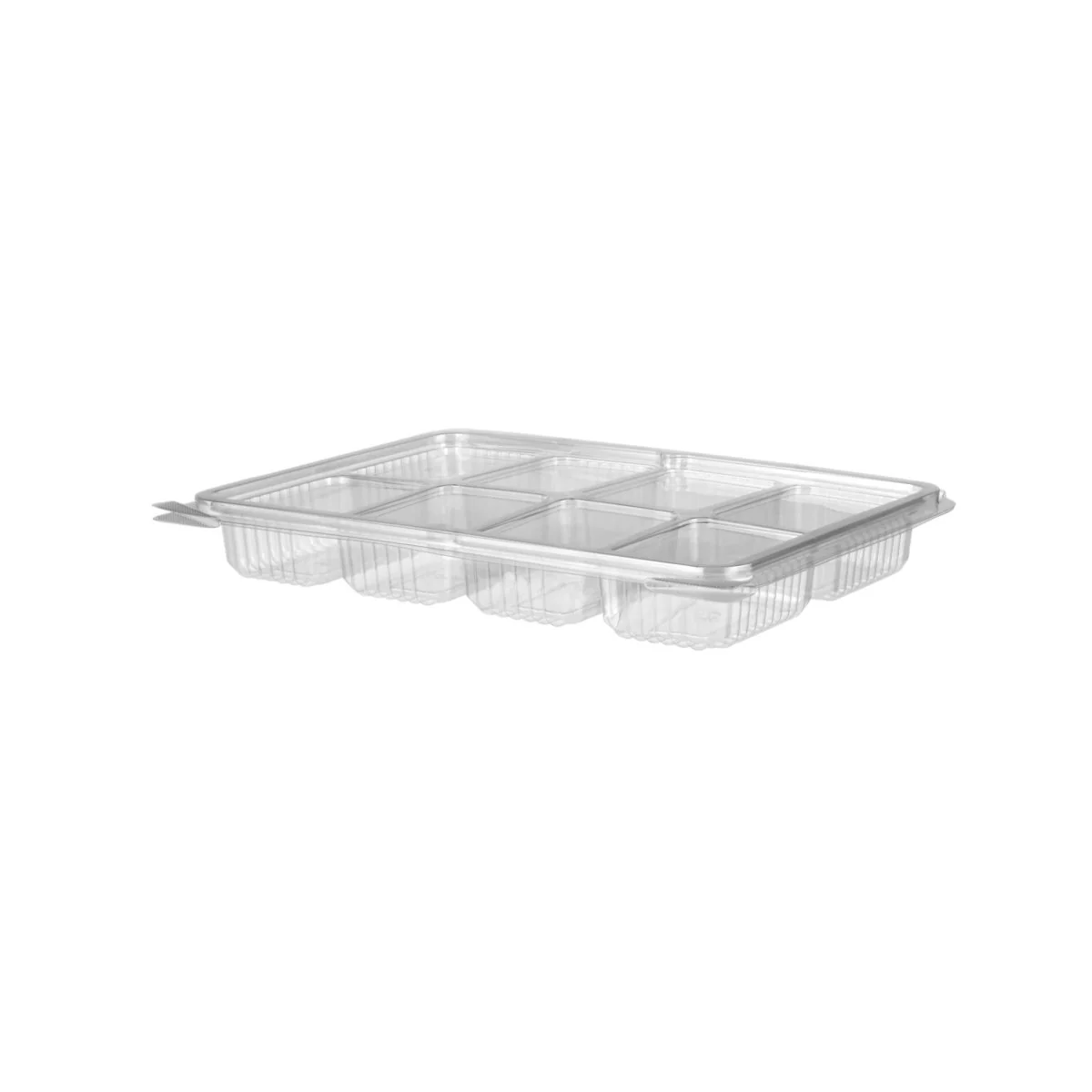 Clear compartment Clamshell PET container - Image 21