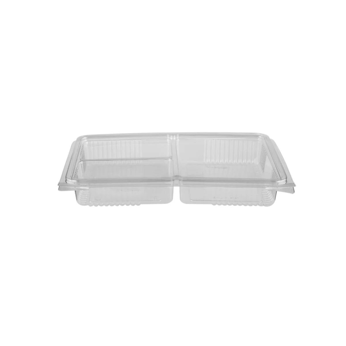 Clear compartment Clamshell PET container - Image 9