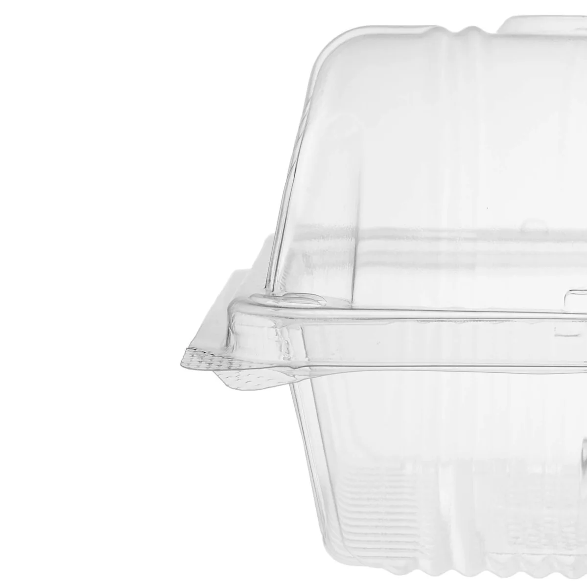 Clear Rectangular Hinged Container - Image 9