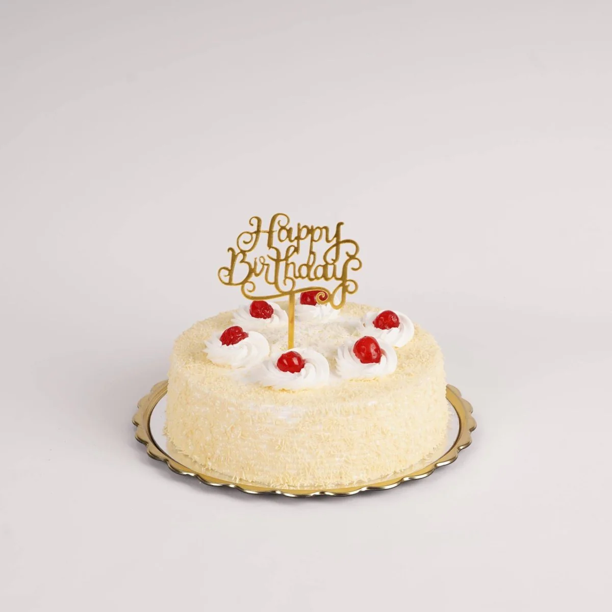 Golden Acrylic Cake Toppers 1 Piece - Image 7