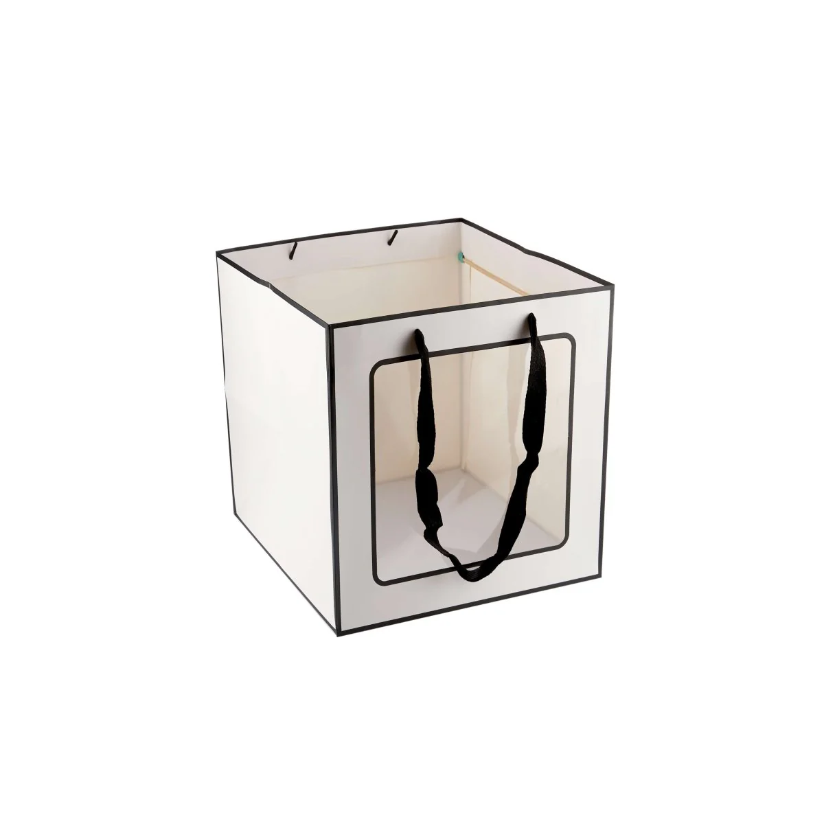 Luxury Gift Paper Bag With Window - Image 7