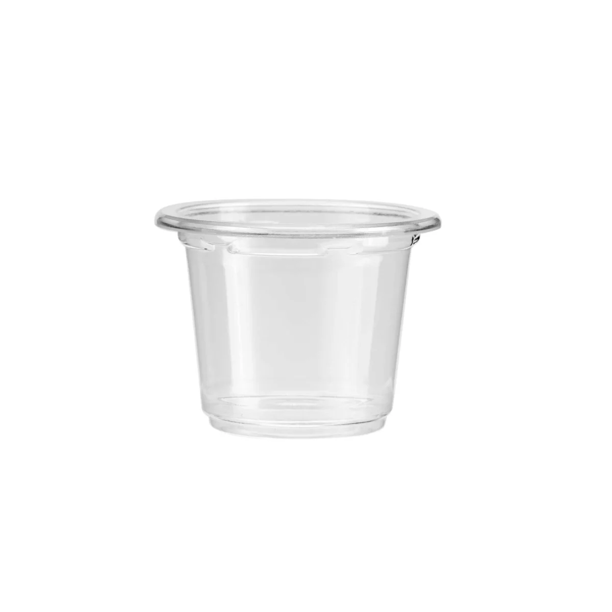 PET Clear Portion Cup with Lid