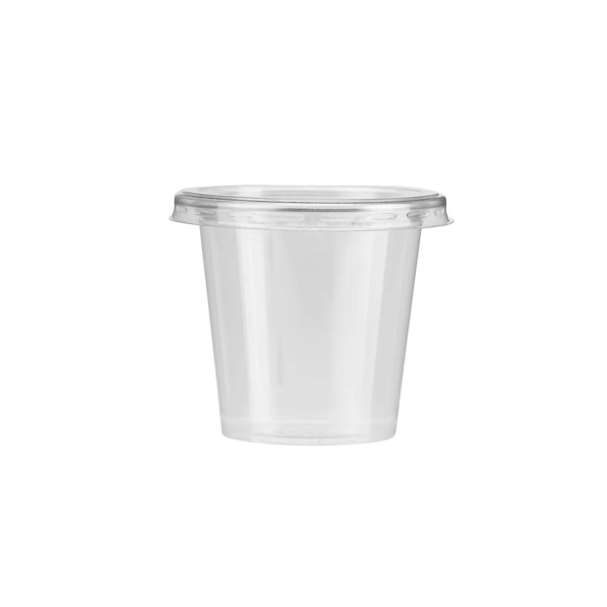 PET Clear Portion Cup with Lid - Image 7