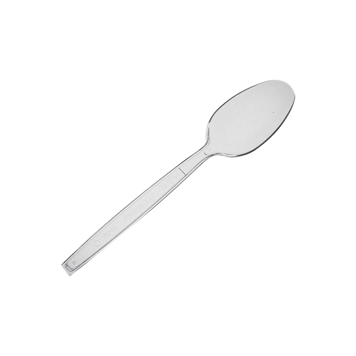 Plastic Heavy Duty Clear Spoon
