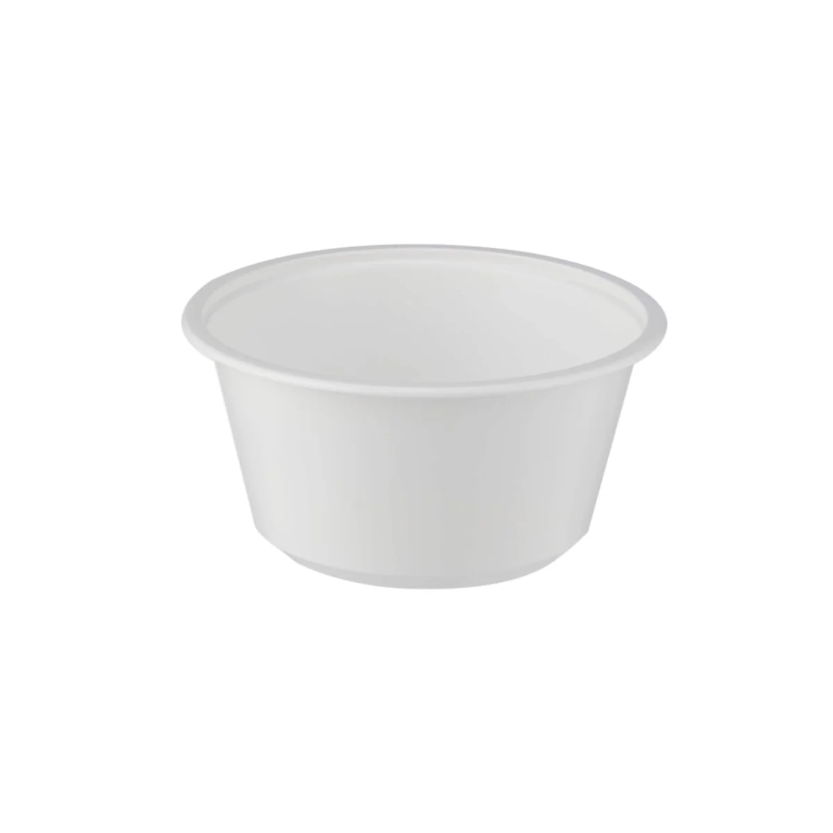 Plastic Plain White PP Bowl - Image 18