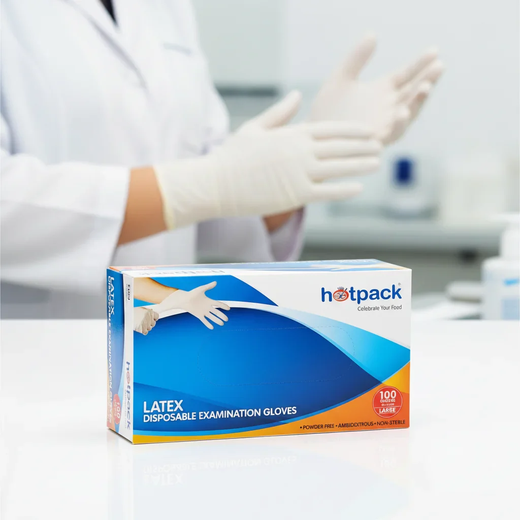 Powder Free Latex Gloves - Image 2