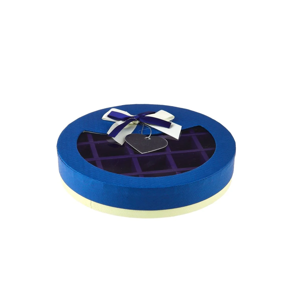 Round Chocolate Gift Box 21 Division - 1 Piece - Image 8