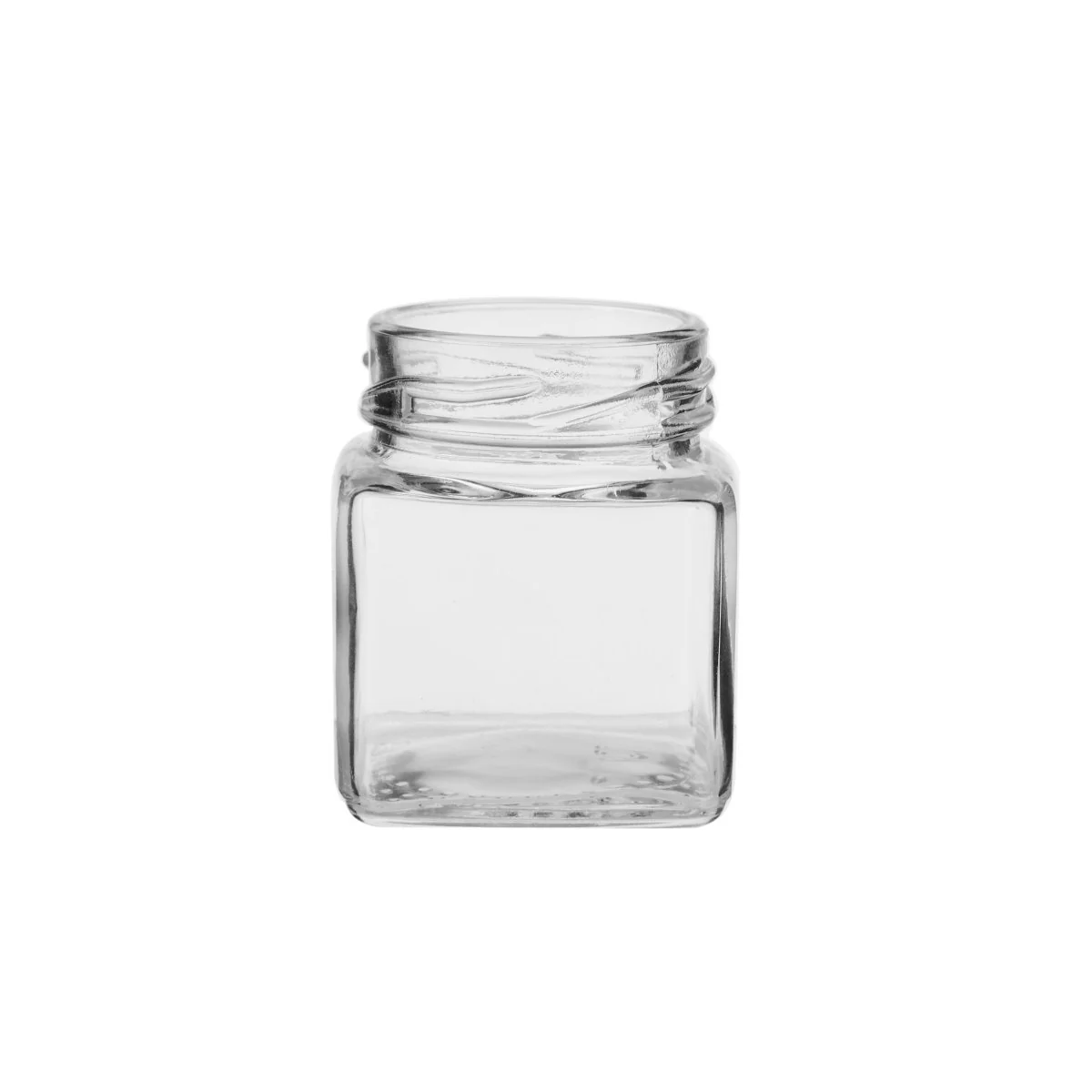 Square Glass Jar - Image 3