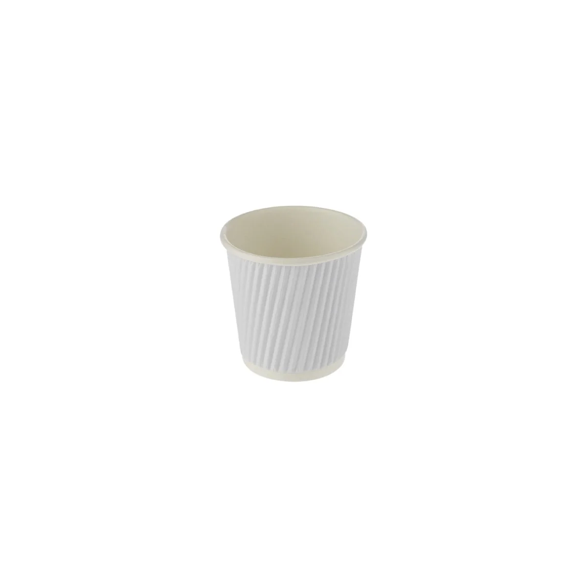White Ripple Paper Cups - Image 5