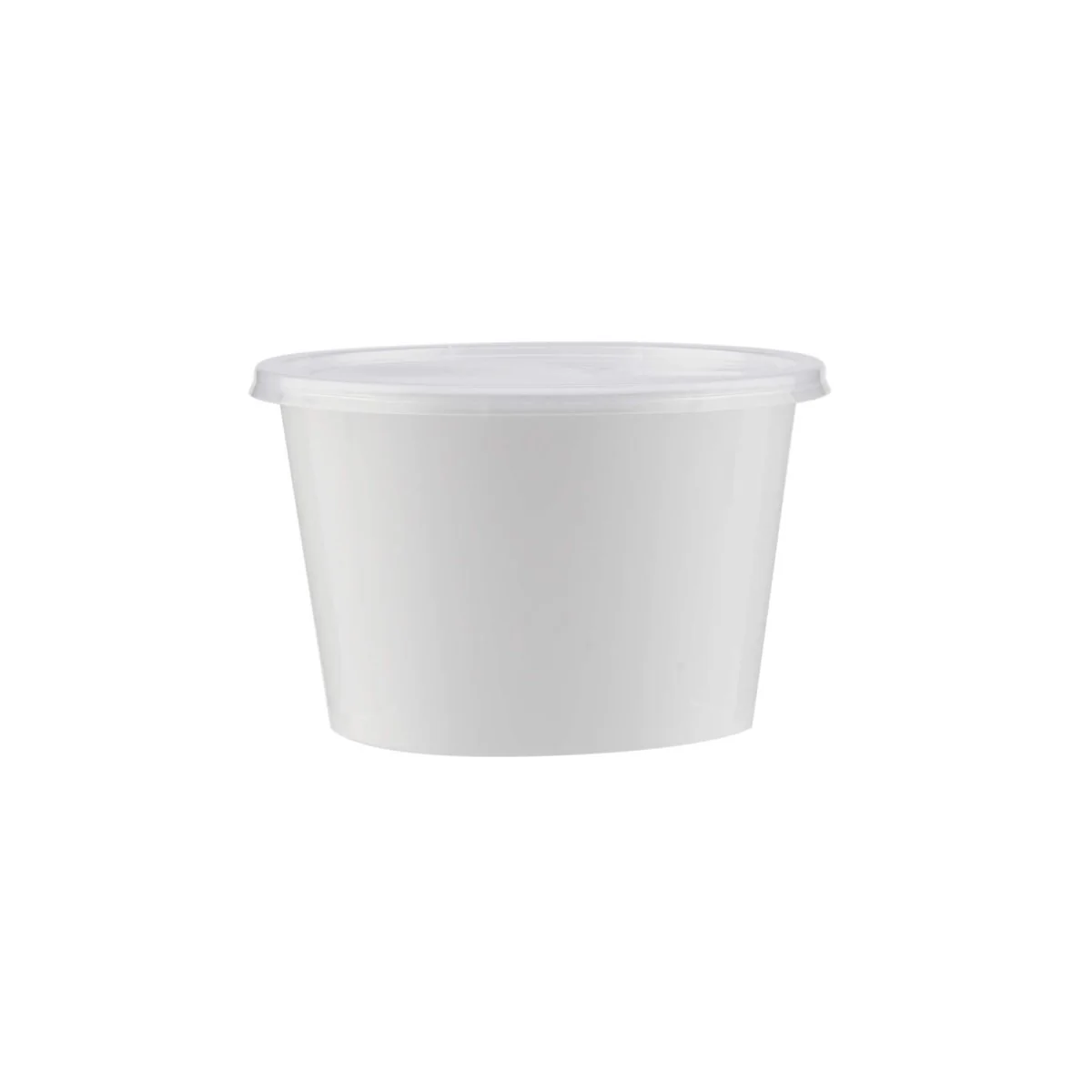 White Round Microwave Container - Image 4