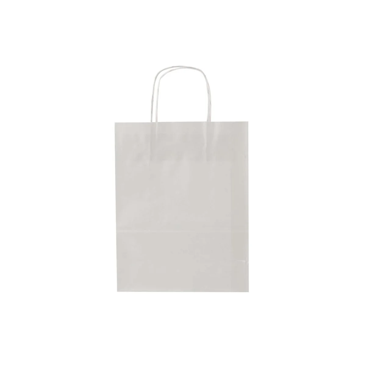 White Twisted Handle Paper Bag
