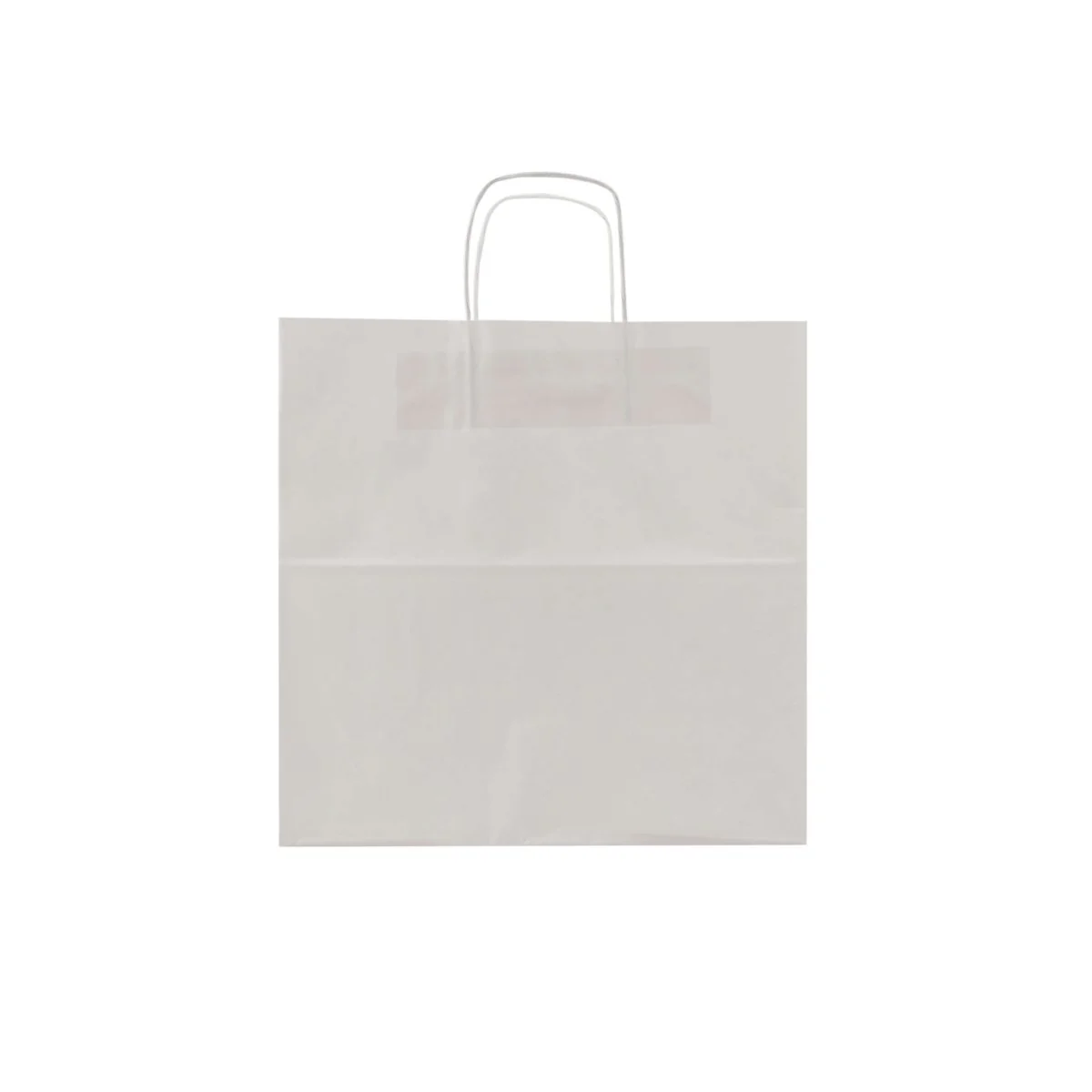 White Twisted Handle Paper Bag - Image 21